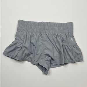 FP Movement Get Your Flirt On Short Gray Size Medium